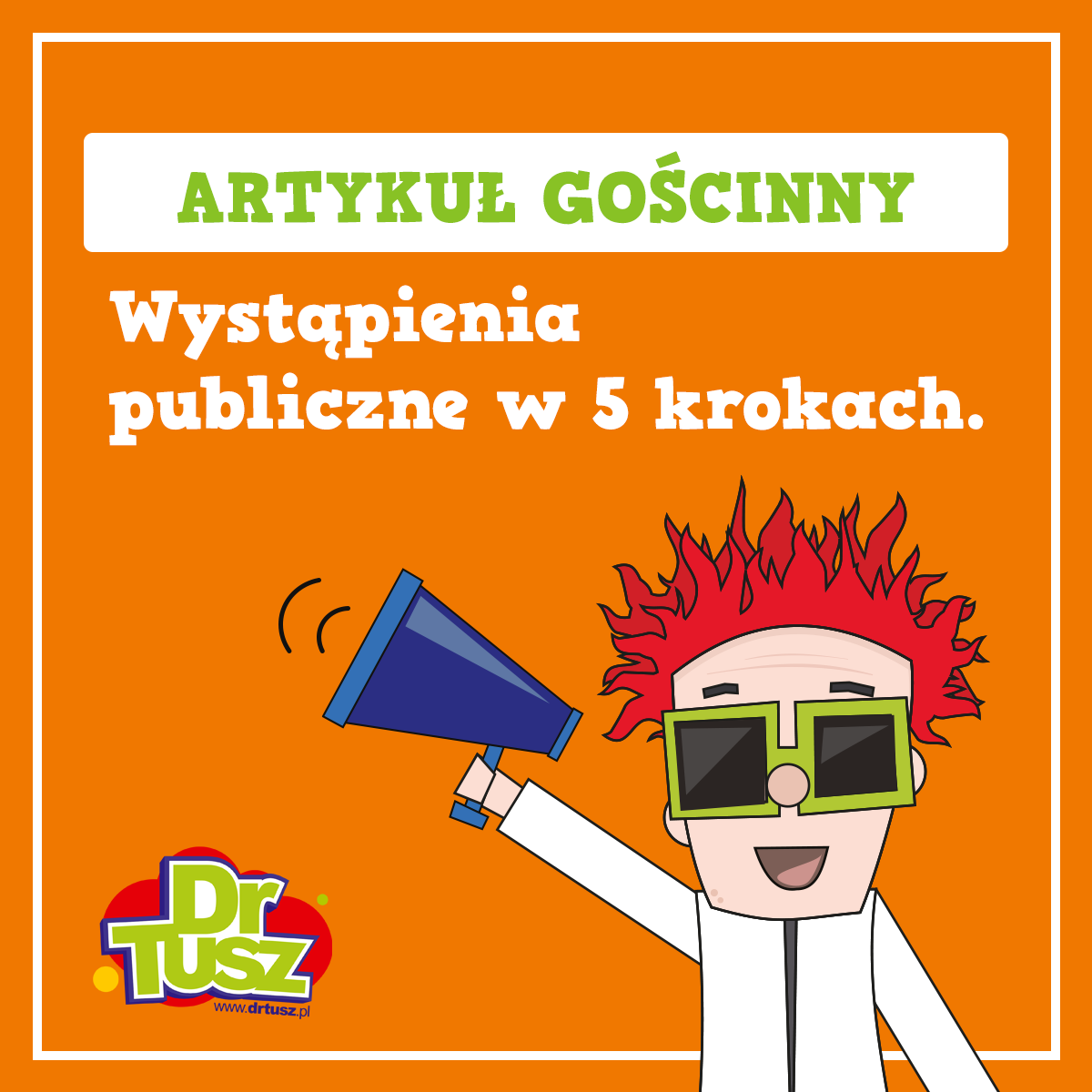 Wystąpienia publiczne w 5 krokach