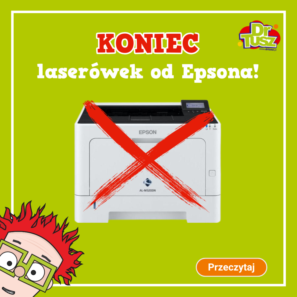 Drukarki laserowe Epson - koniec produkcji!