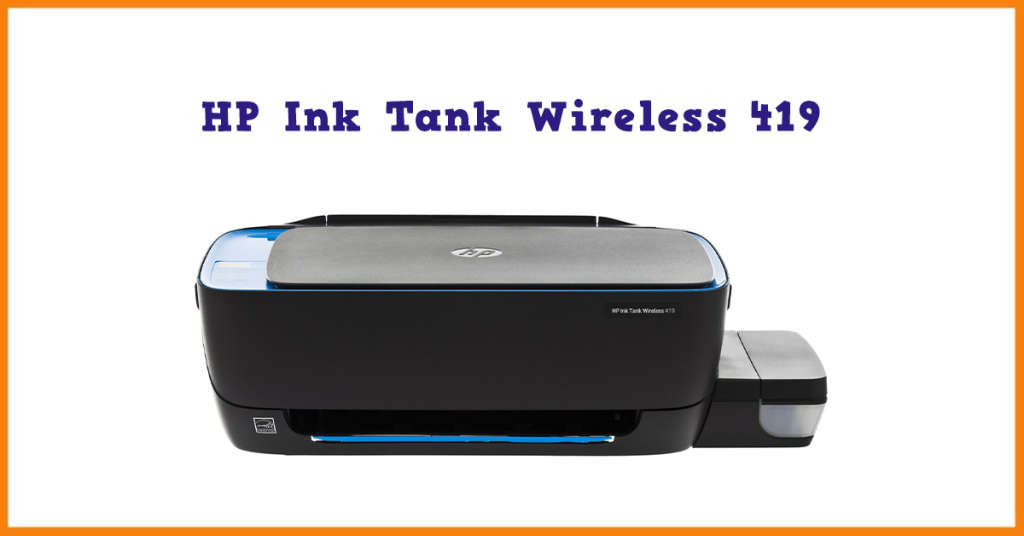 zdjęcie drukarki atramentowej HP Ink Tank Wireless 419