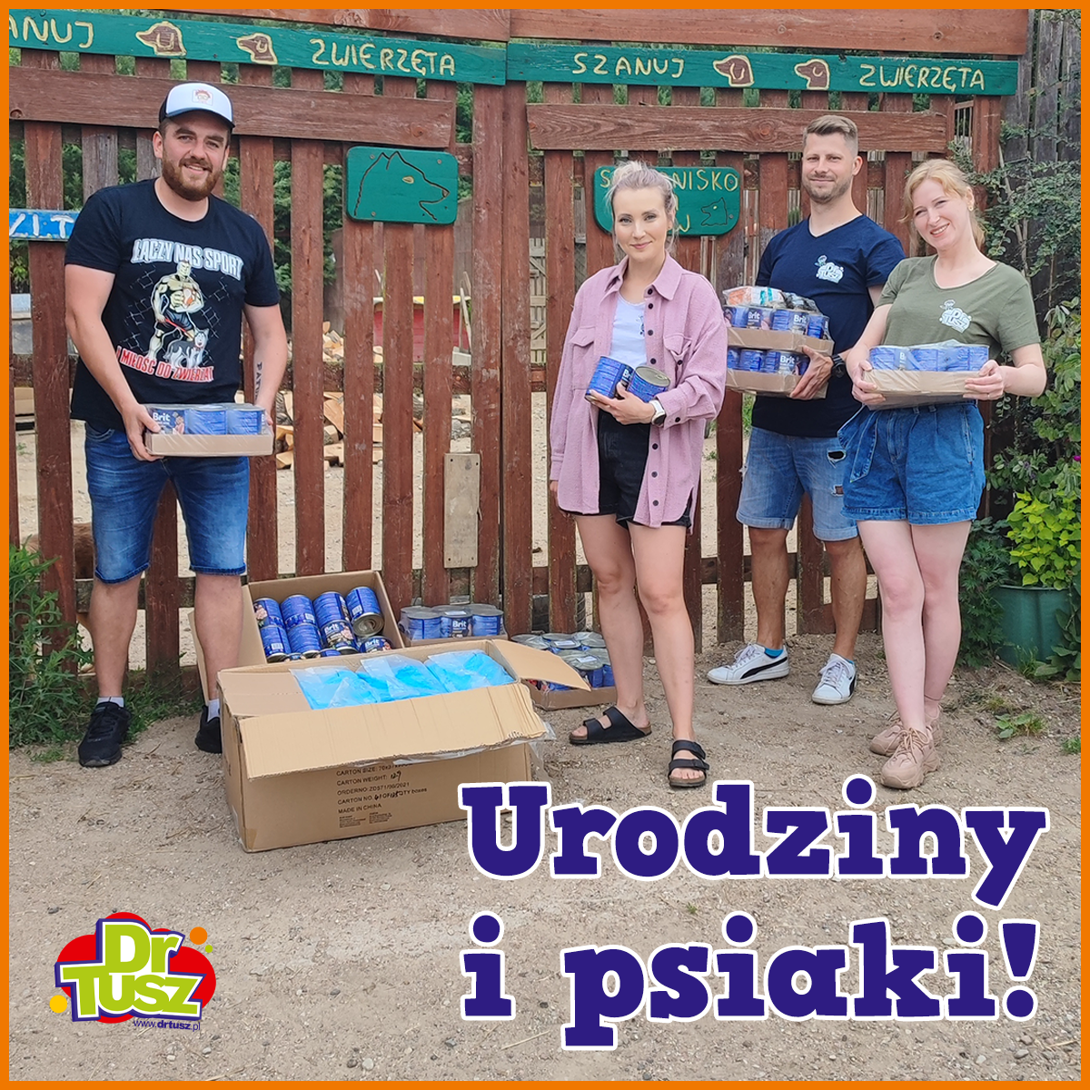 Urodziny DrTusz i projekt #Psinder