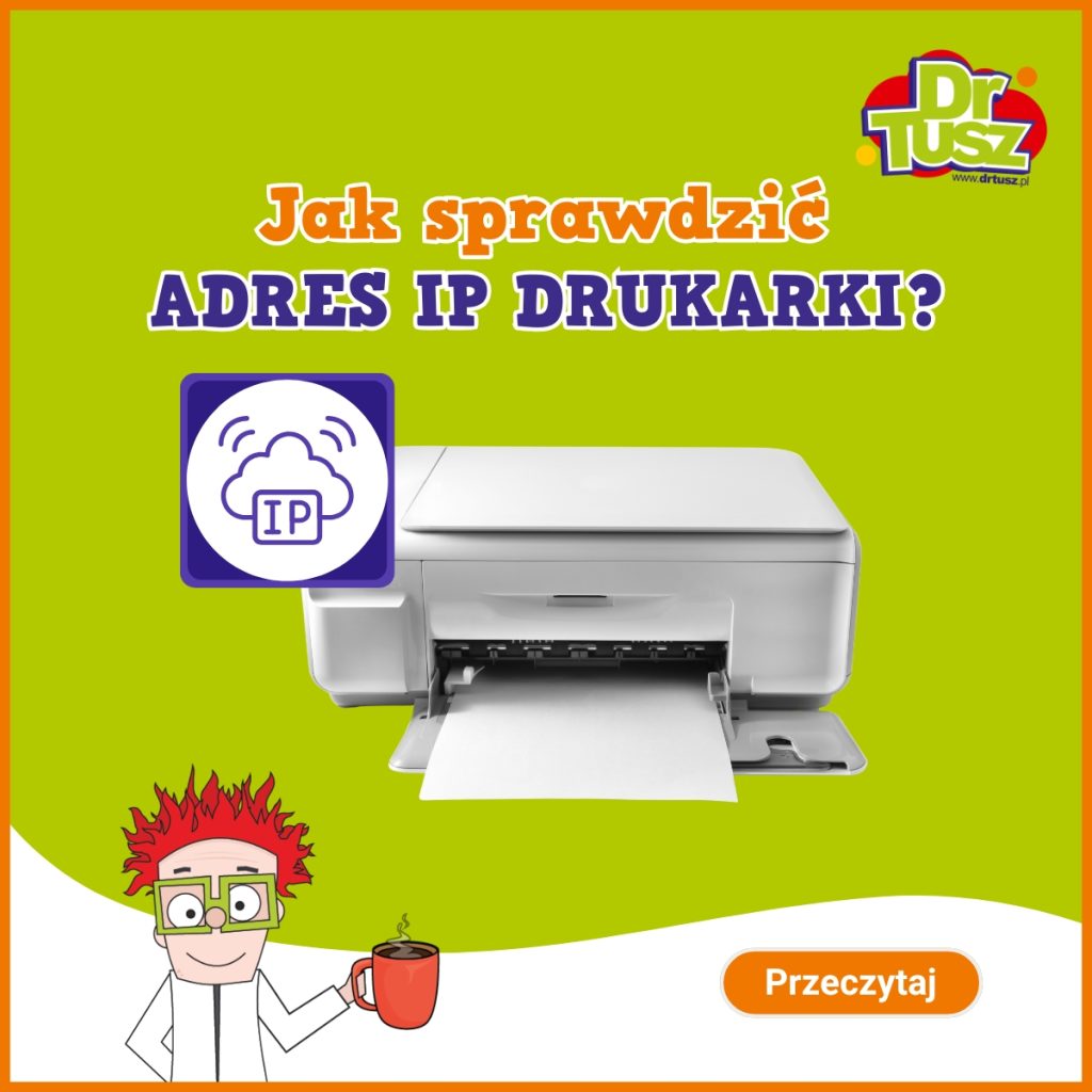 adres IP drukarki