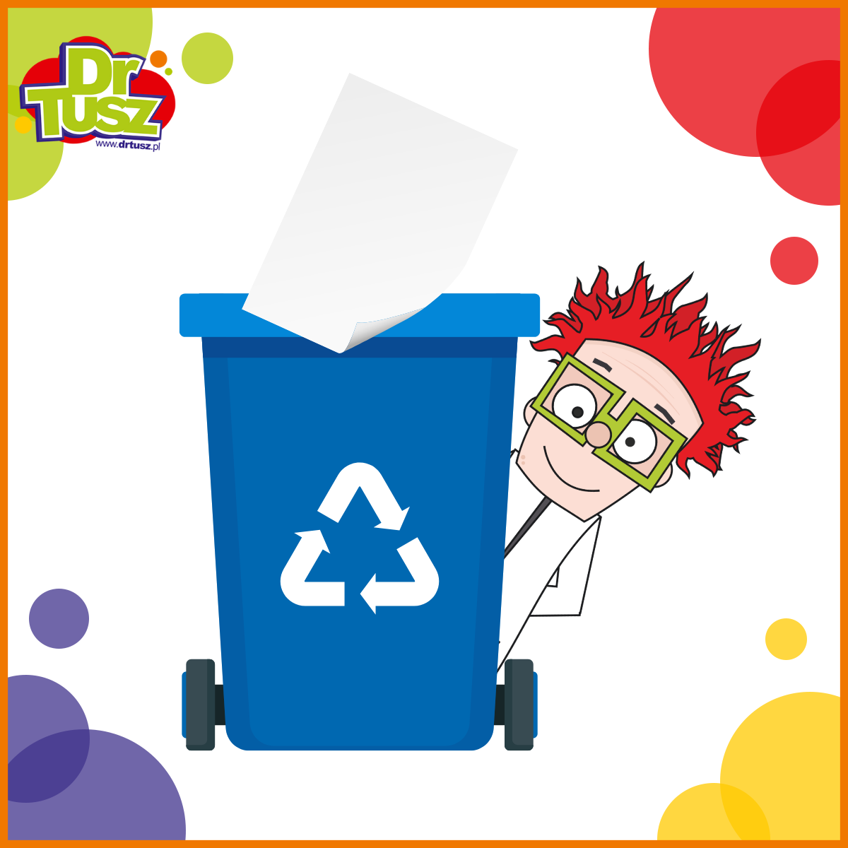 Recykling papieru. To ważne!