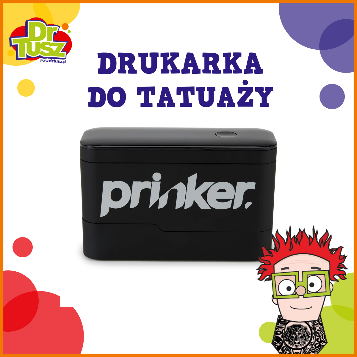 Tatuaż zmywalny Prinker