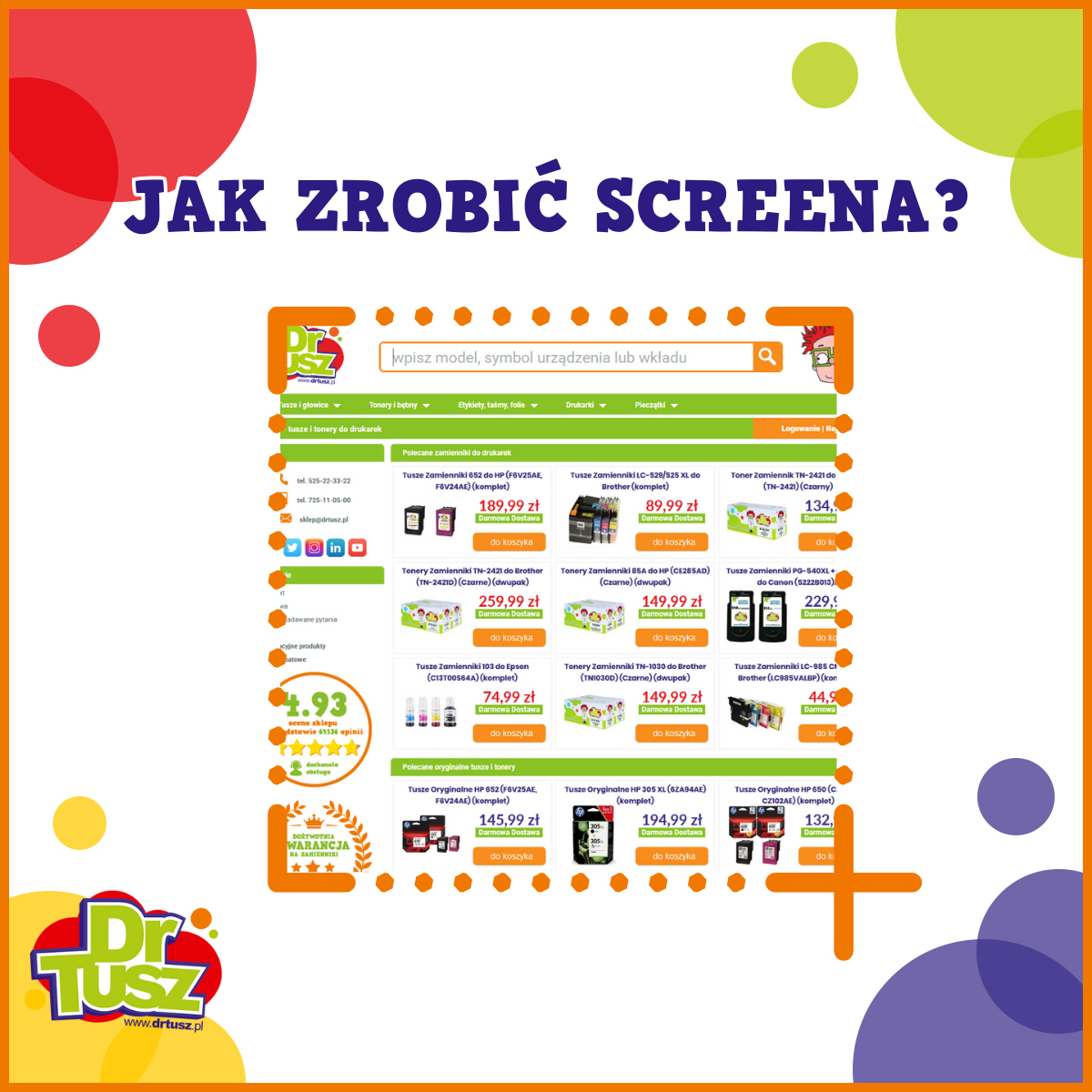 Jak zrobić screena na komputerze?