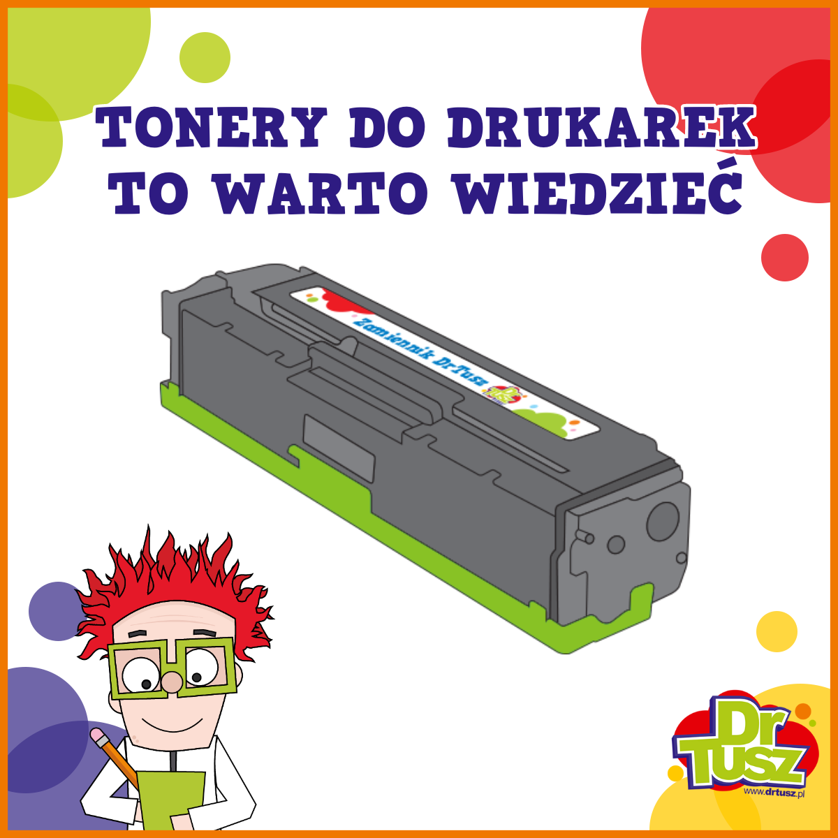 Tonery do drukarek – co warto o nich wiedzieć?