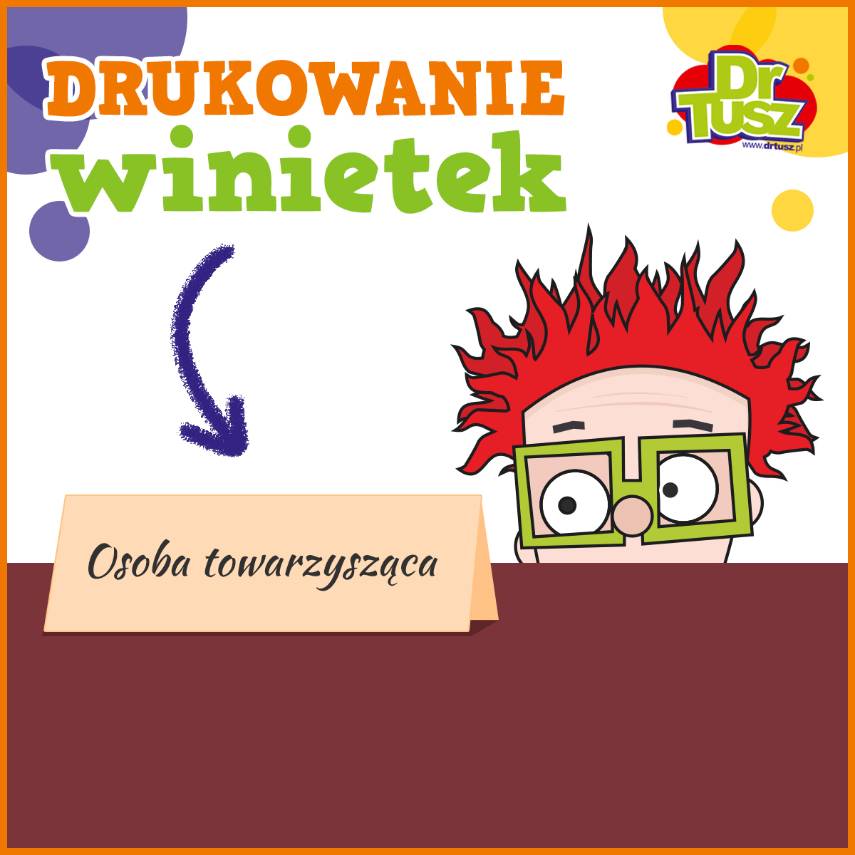 Projektowanie i drukowanie winietek