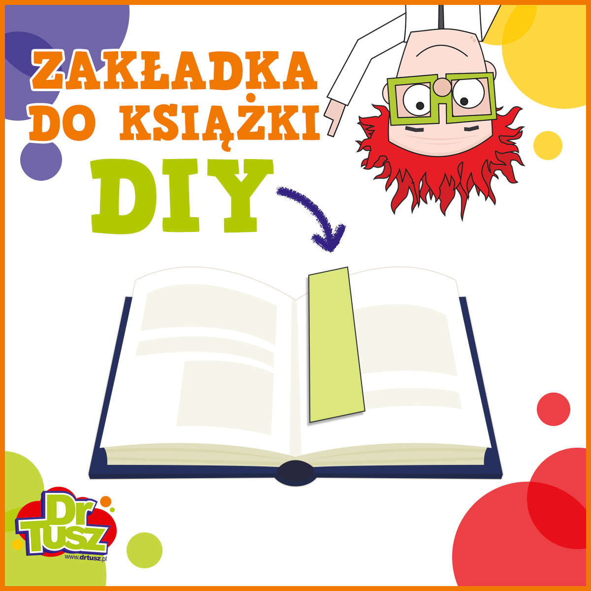 Zakładka do książki- Zrób to sam!