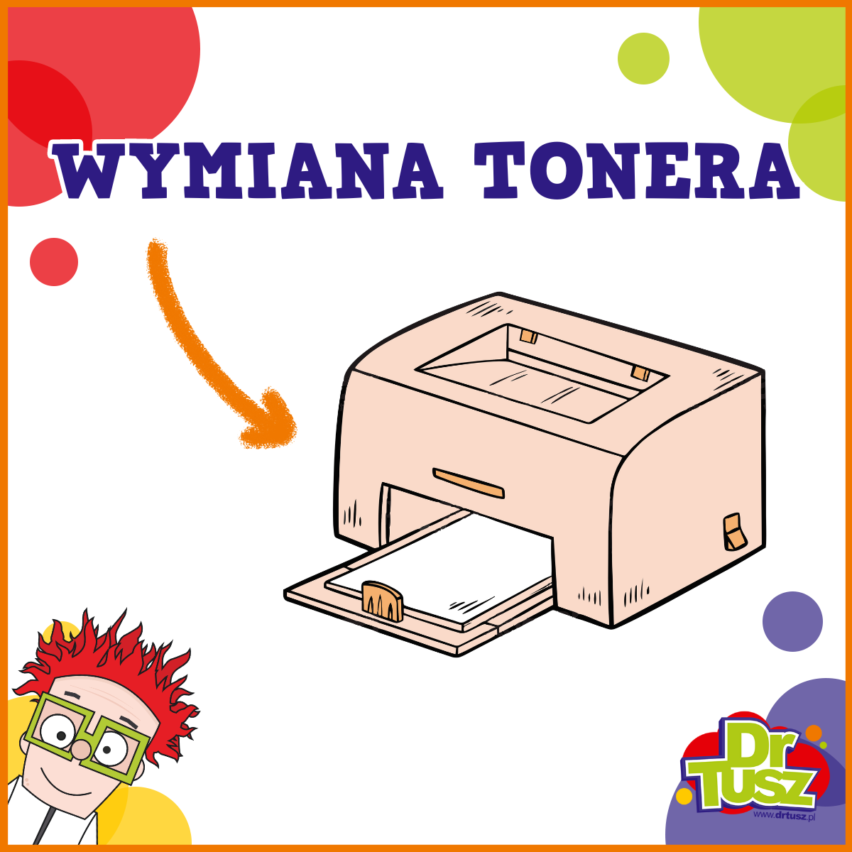 Jak wymienić toner w drukarce?