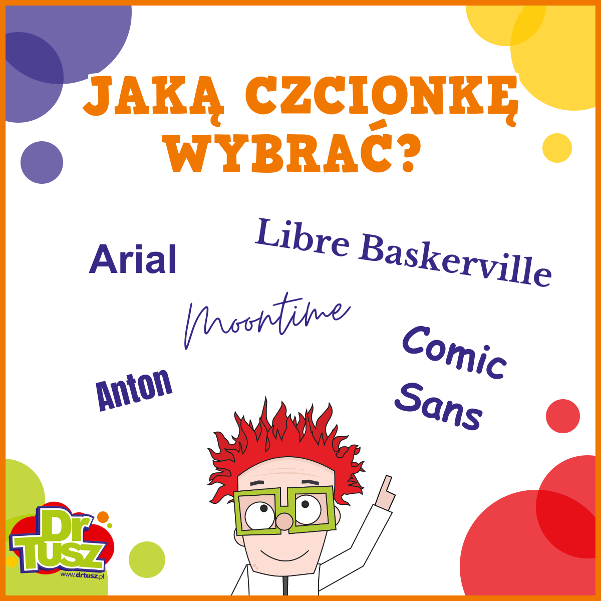 Jaką czcionkę do druku wybrać?