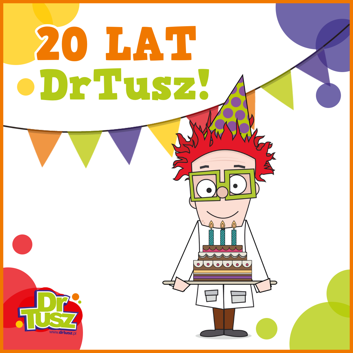 Dwudzieste urodziny DrTusza, mamy co świętować!