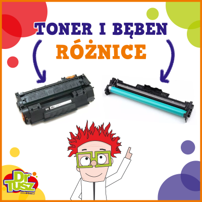 toner a bęben - różnice