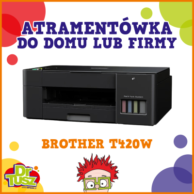 Brother T420W – drukarka atramentowa do domu lub małej firmy