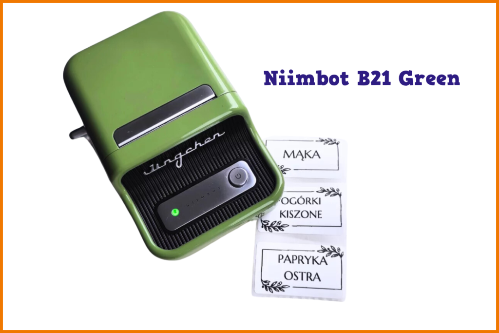 Mini drukarka Niimbot B21 Green