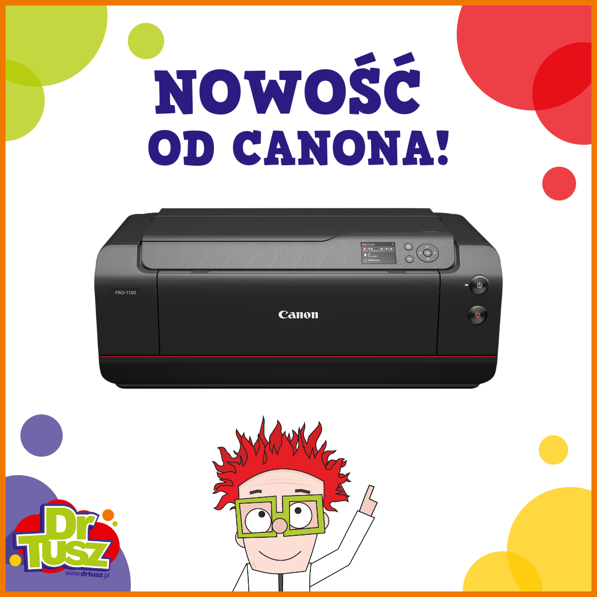 Canon wprowadza nową profesjonalną drukarkę imagePROGRAF PRO-1100!
