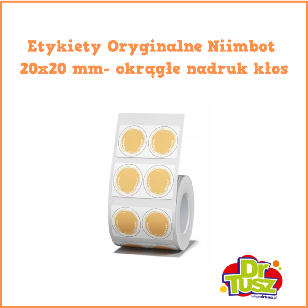 Etykiety do drukarki NimbotB21