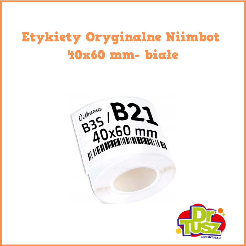 Etykiety do drukarki NimbotB21