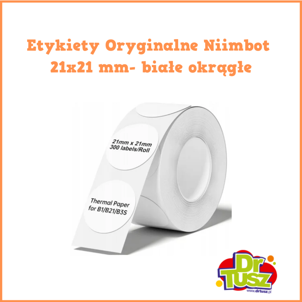 Etykiety do drukarki NimbotB21