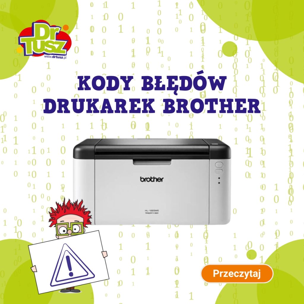 Kody błędów w drukarkach Brother