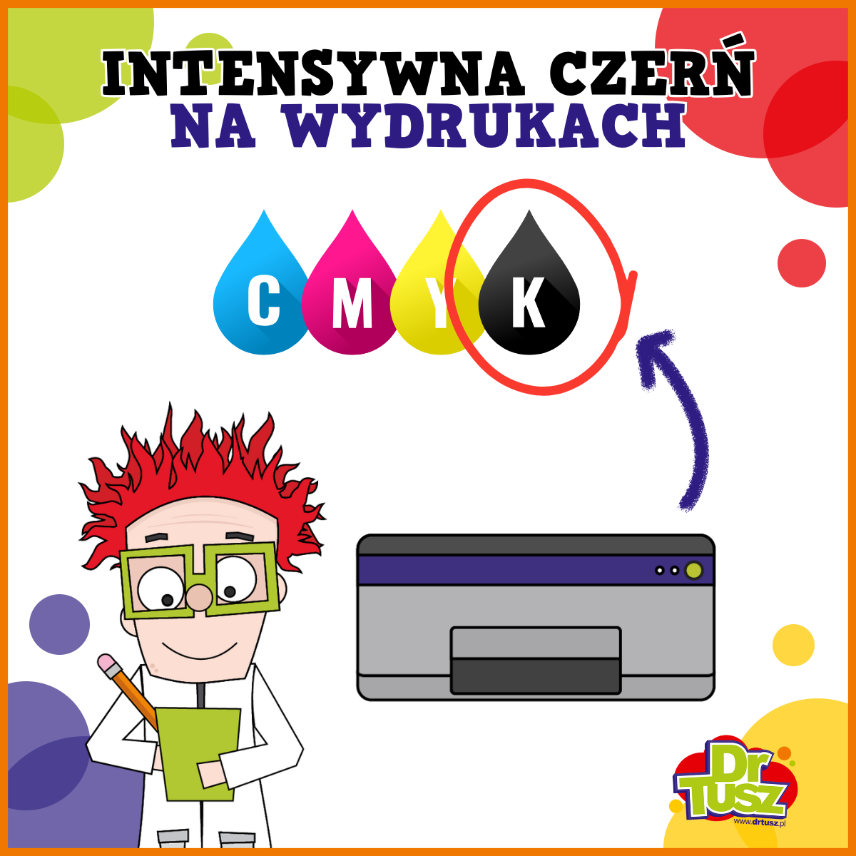 Jak przygotować plik aby uzyskać intensywną czerń na wydruku?
