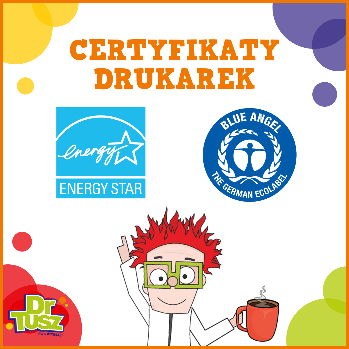 Certyfikaty drukarek: Energy Star i Blue Angel – co oznaczają?