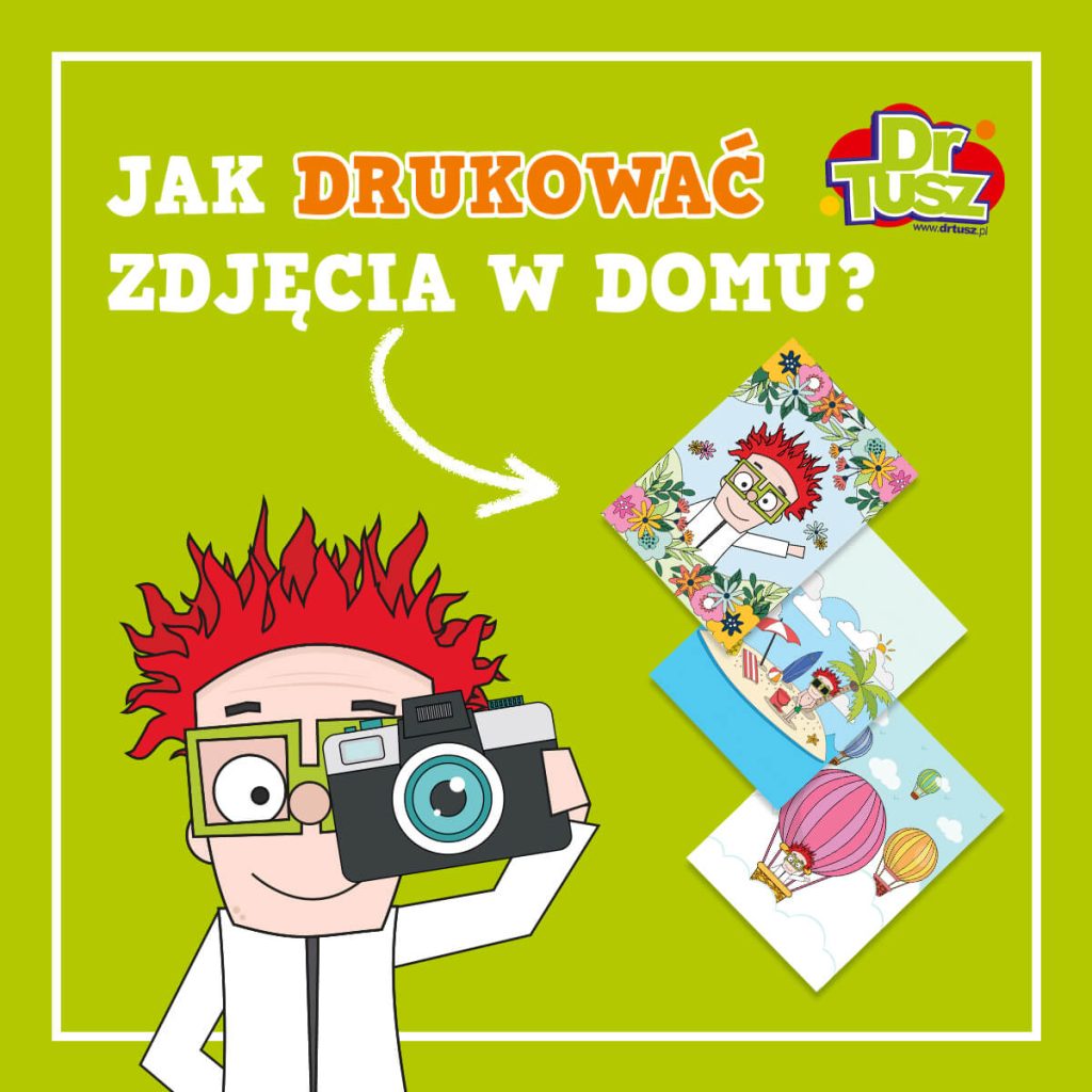 Obrazek dekoracyjny z DrTusze - jak drukować zdjęcia w domu?