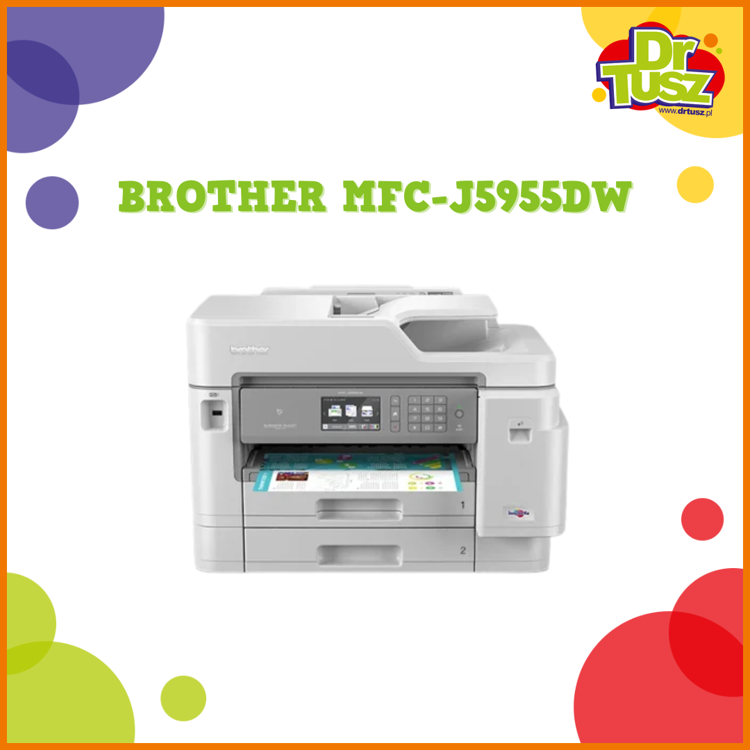 Brother MFC-J5955DW – drukarka dla biur projektowych