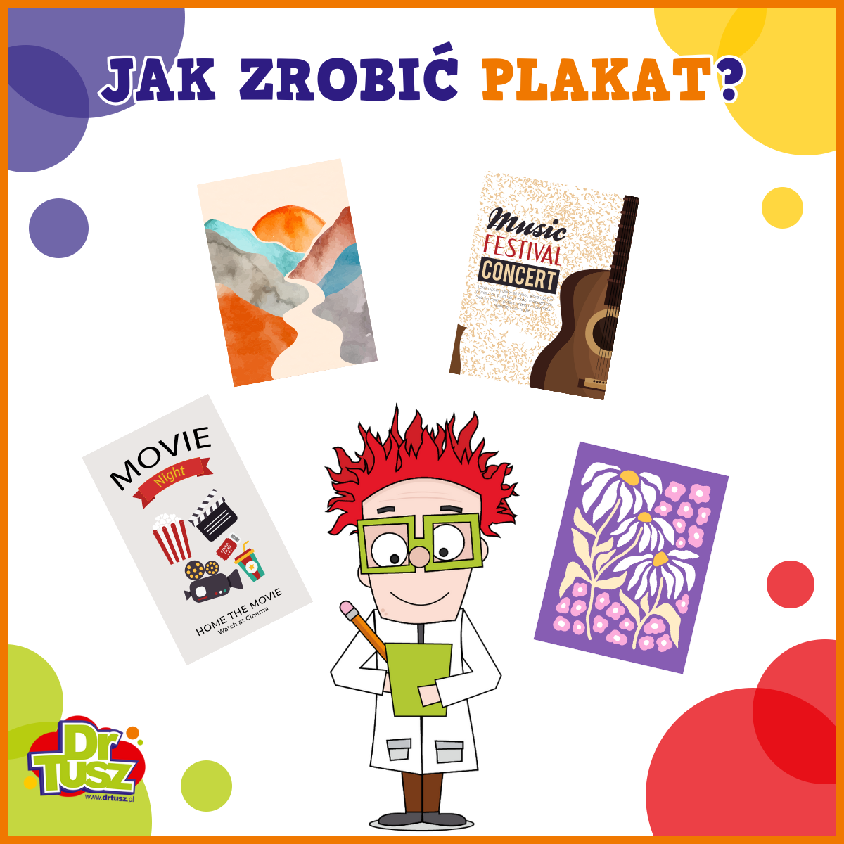 Jak zrobić plakat i samemu go wydrukować?