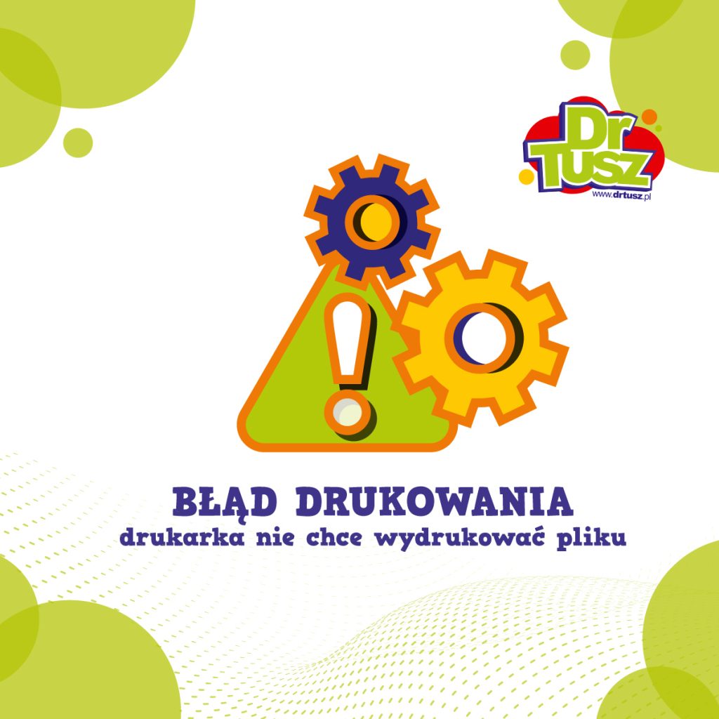 Obrazek informujący o tytule artykułu: błąd drukowania — drukarka nie chce wydrukować pliku
