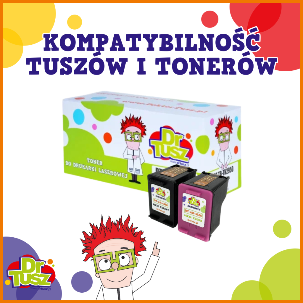 kompatybilność tuszów i tonerów