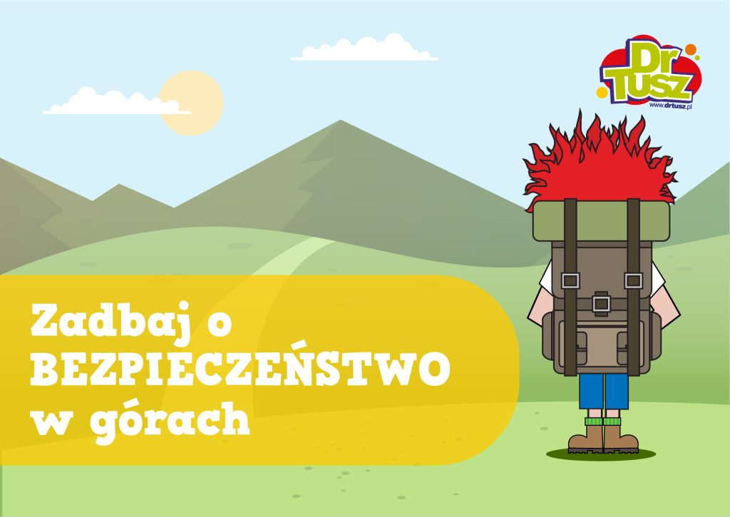Bezpieczne wakacje w górach- plansze edukacyjne