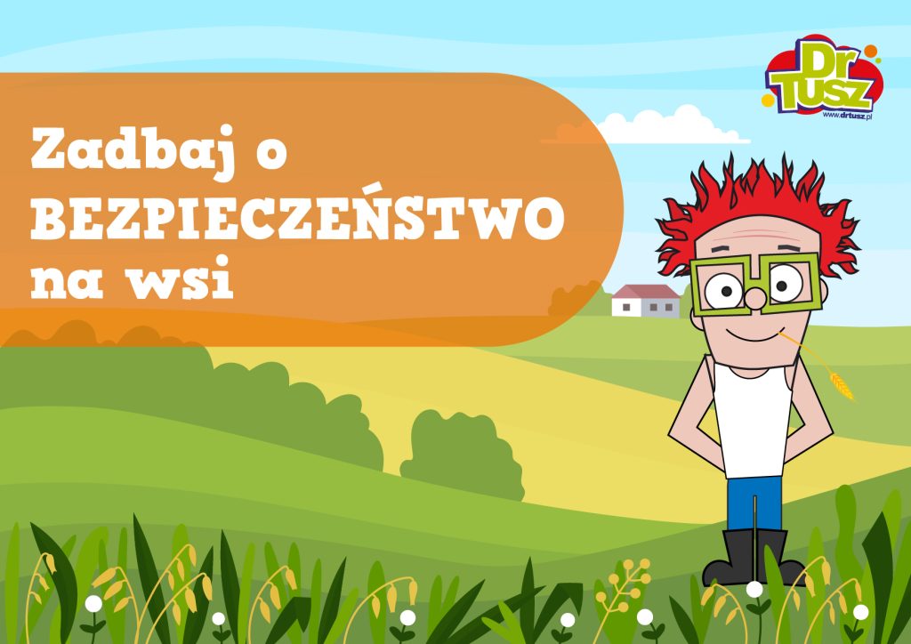 Bezpieczne wakacje na wsi- plansze edukacyjne
