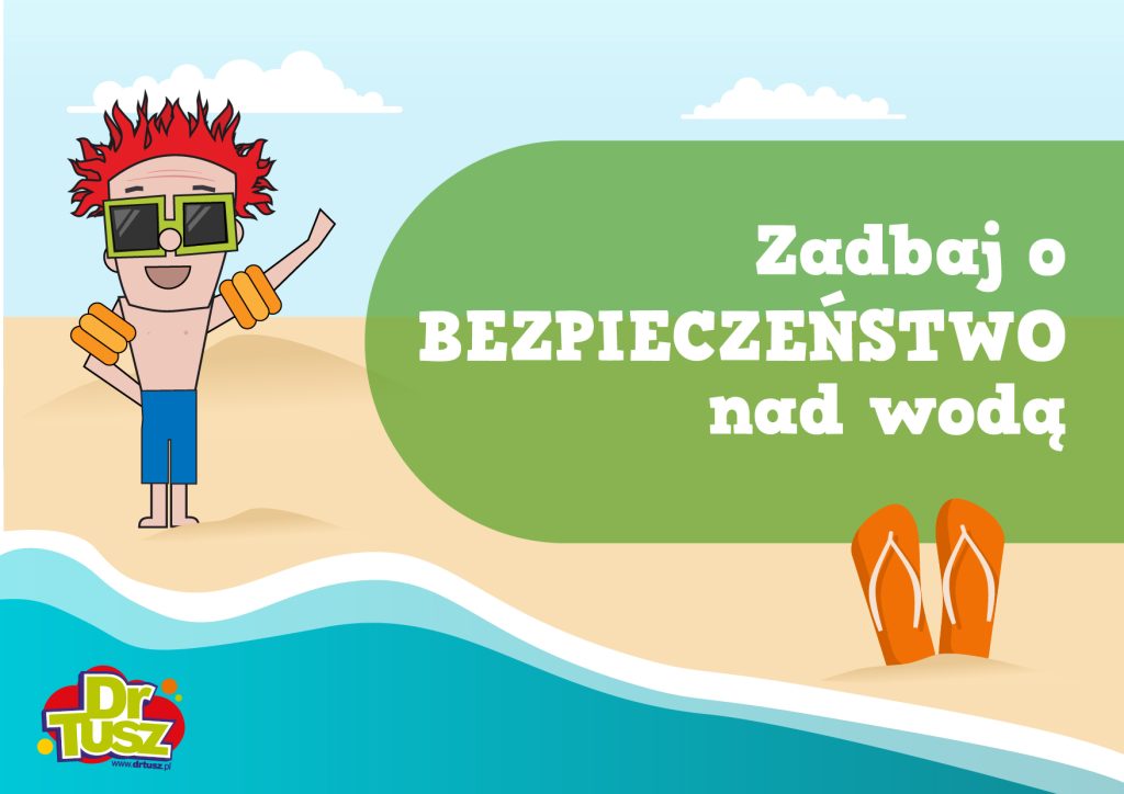 Bezpieczne wakacje nad wodą- plansze edukacyjne