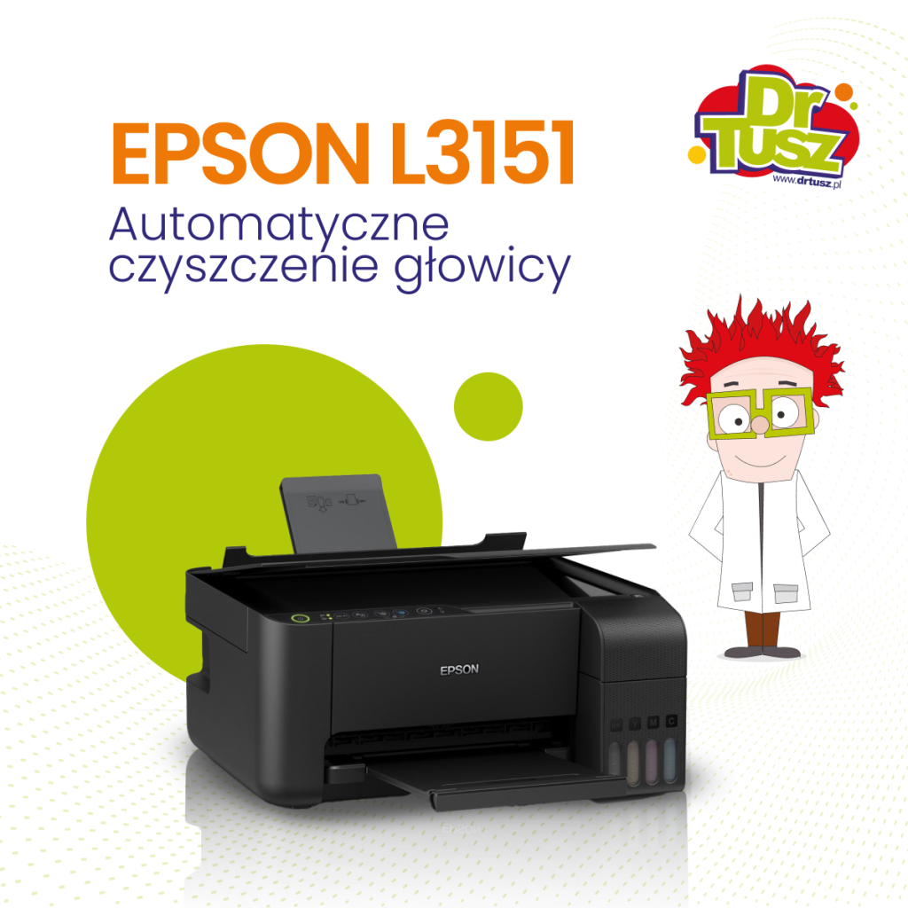Automatyczne czyszczenie głowicy Epson L3151