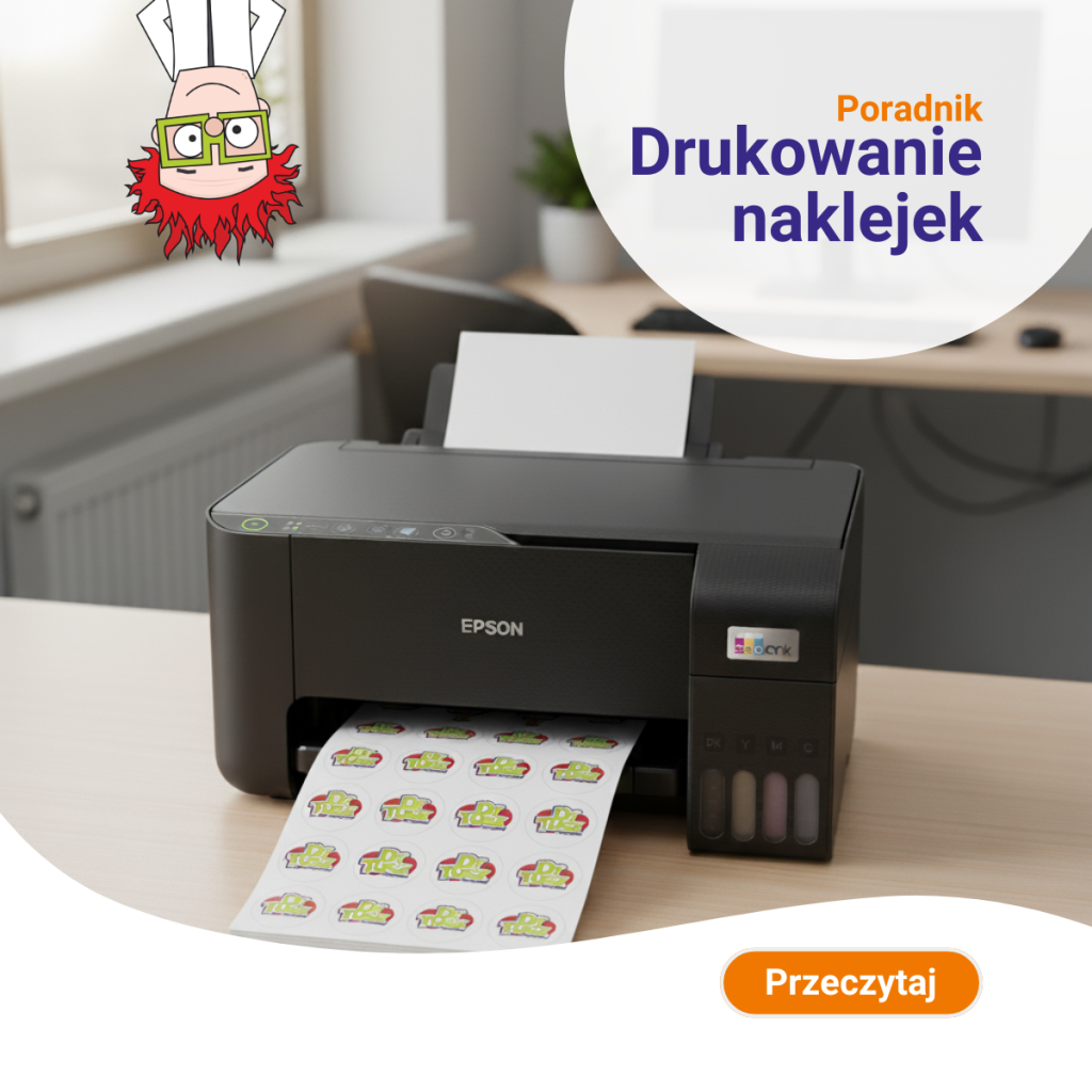drukowanie naklejek
