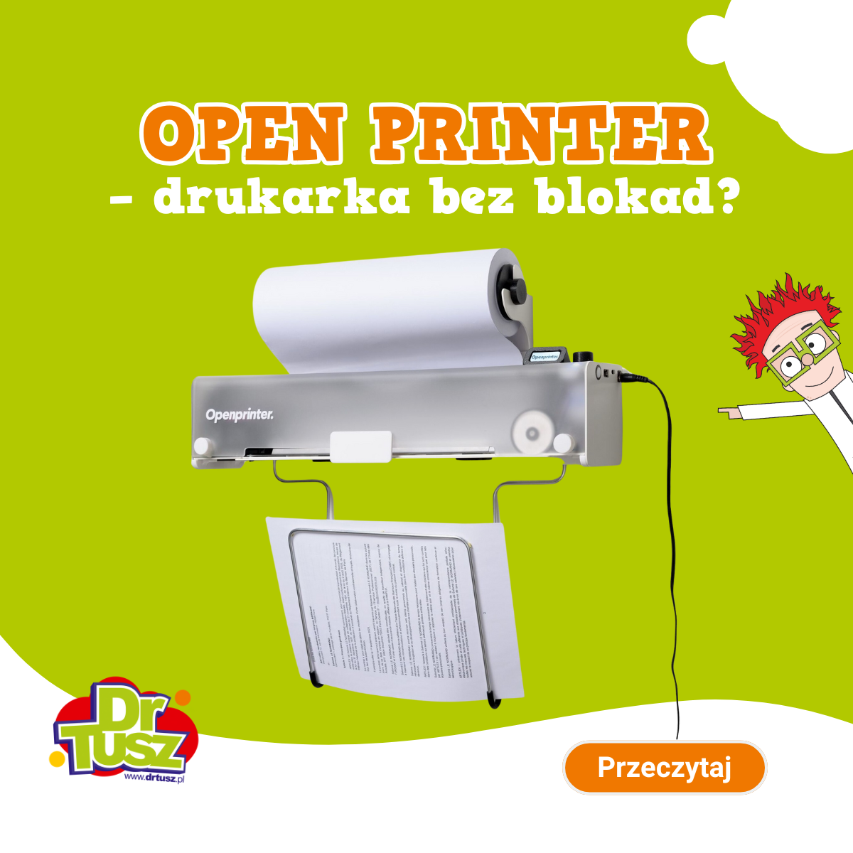 Open Printer – drukarka bez blokad?