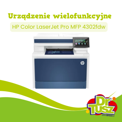 Drukarka HP Color LaserJet Pro MFP 4302fdw – sprzęt do biura