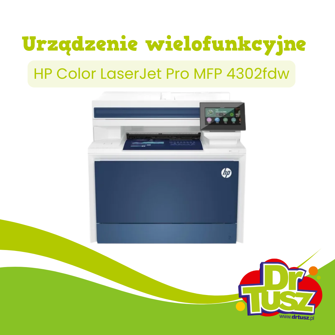 Drukarka HP Color LaserJet Pro MFP 4302fdw – sprzęt do biura