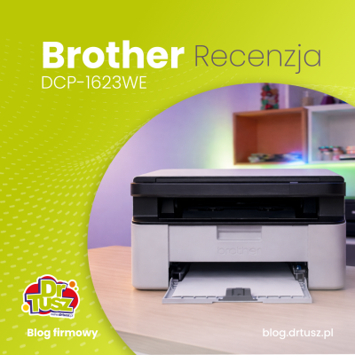 Brother DCP-1623WE – recenzja kompaktowej drukarki laserowej 3w1.