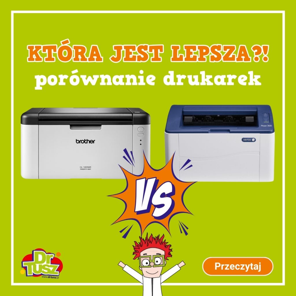 Xerox Phaser 3020 czy Brother HL-1223WE - którą tanią drukarkę laserową monochromatyczną wybrać?