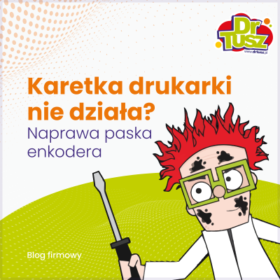 Naprawa paska enkodera Canon MG5750 – karetka drukarki nie działa?