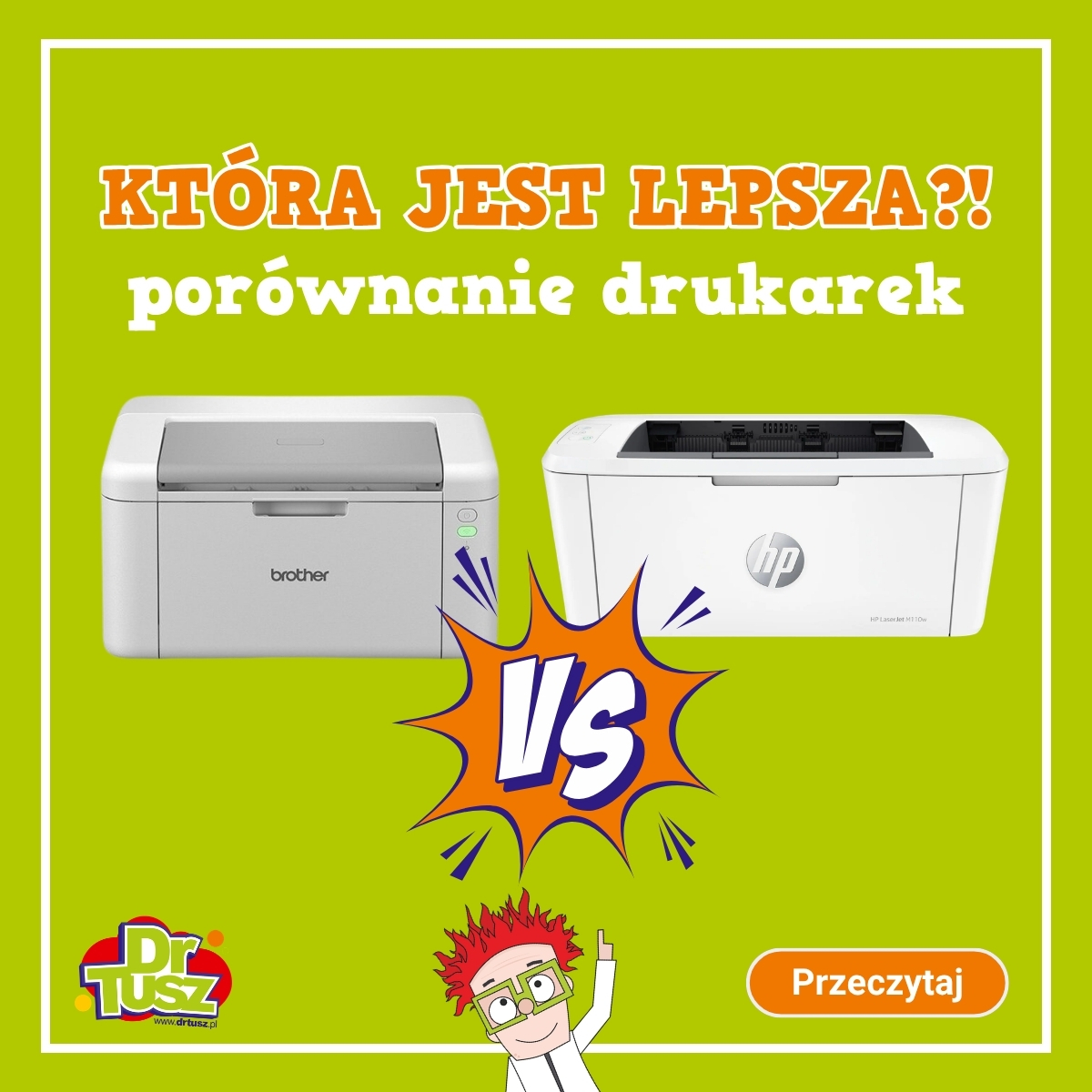 Brother HL-L1230W vs HP LaserJet M110w – która drukarka jest lepsza do domu?
