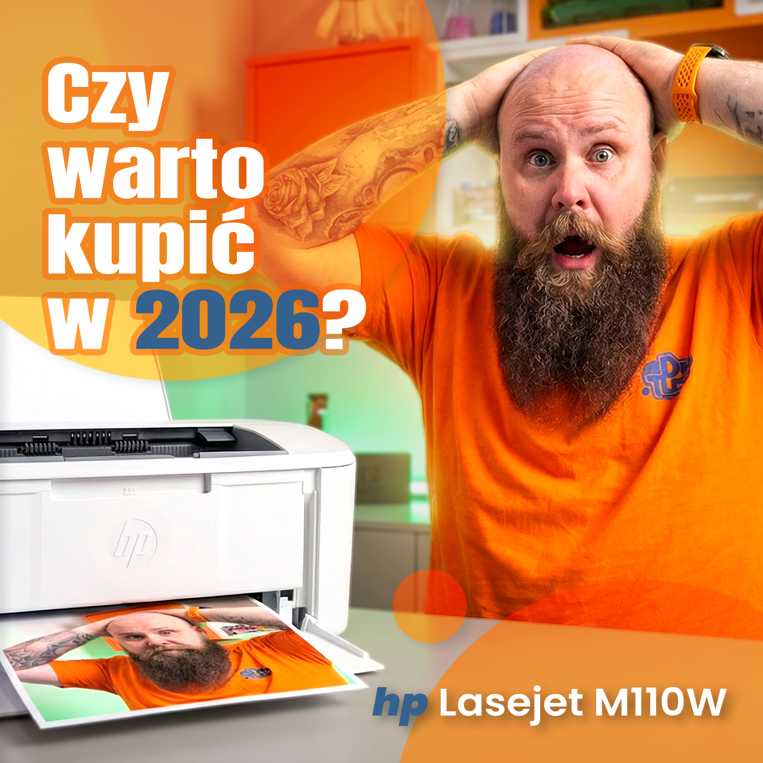 HP LaserJet M110w – recenzja małej drukarki laserowej do domu i biura.