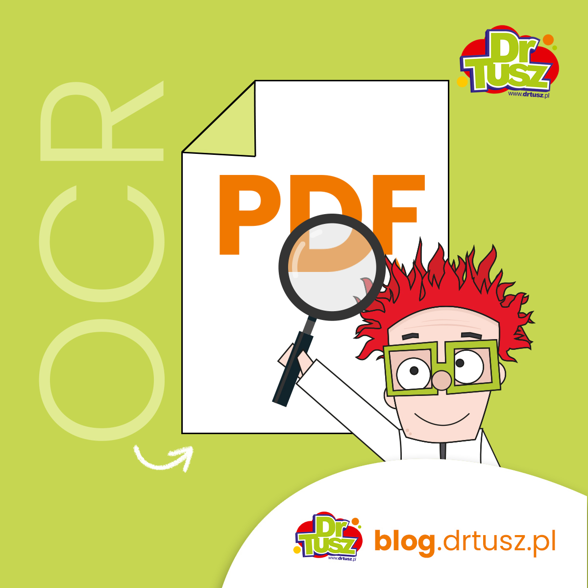 OCR w praktyce – jak zrobić przeszukiwalny PDF ze skanu?
