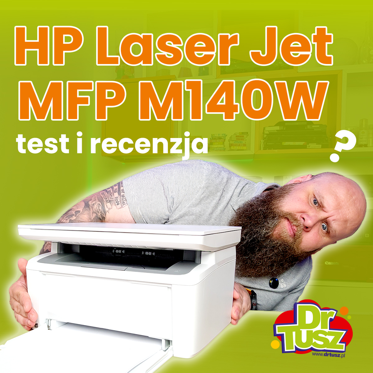 HP LaserJet MFP M140w – test i recenzja małej drukarki laserowej do domu i biura.