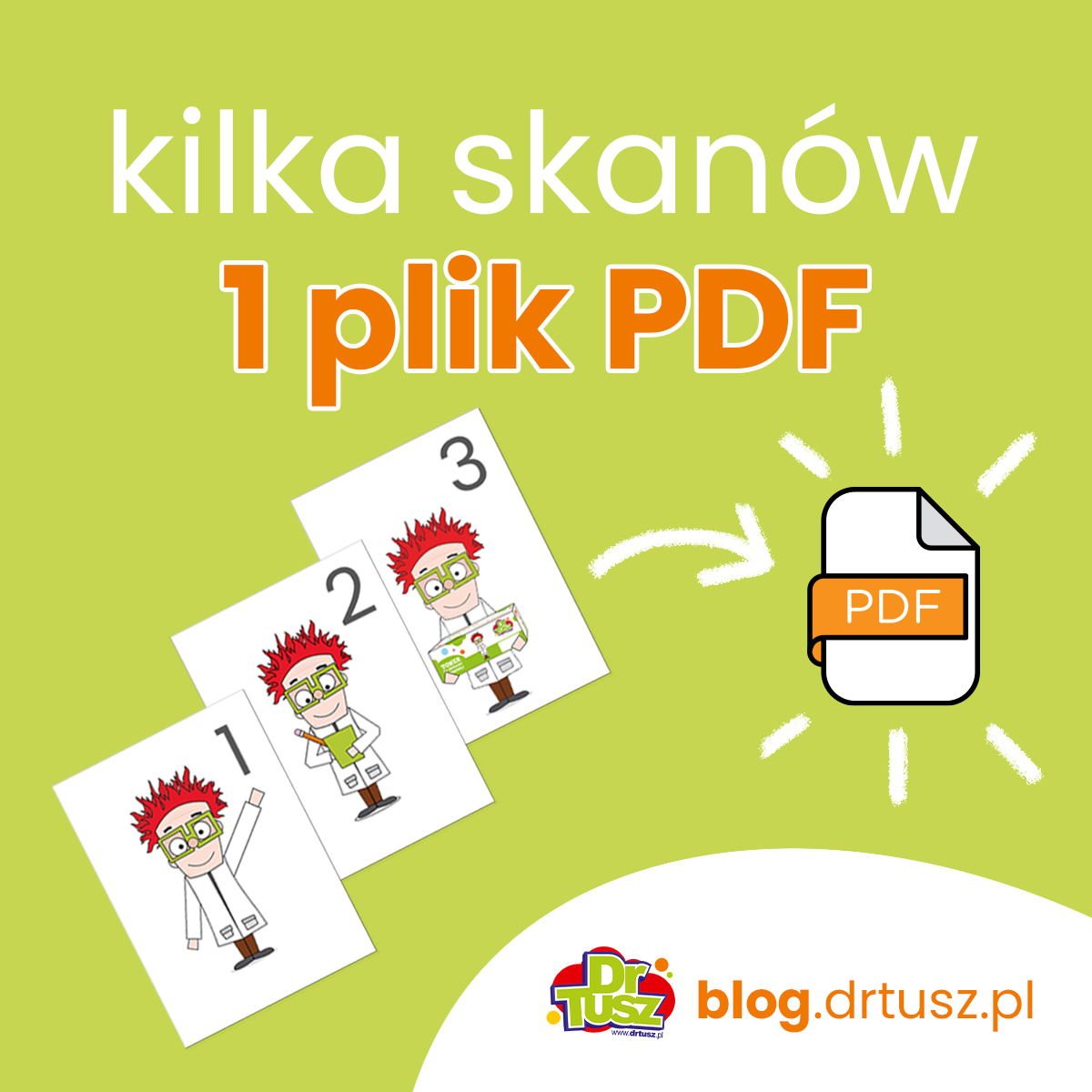 Jak zeskanować kilka stron do jednego PDF-a? Prosty poradnik.
