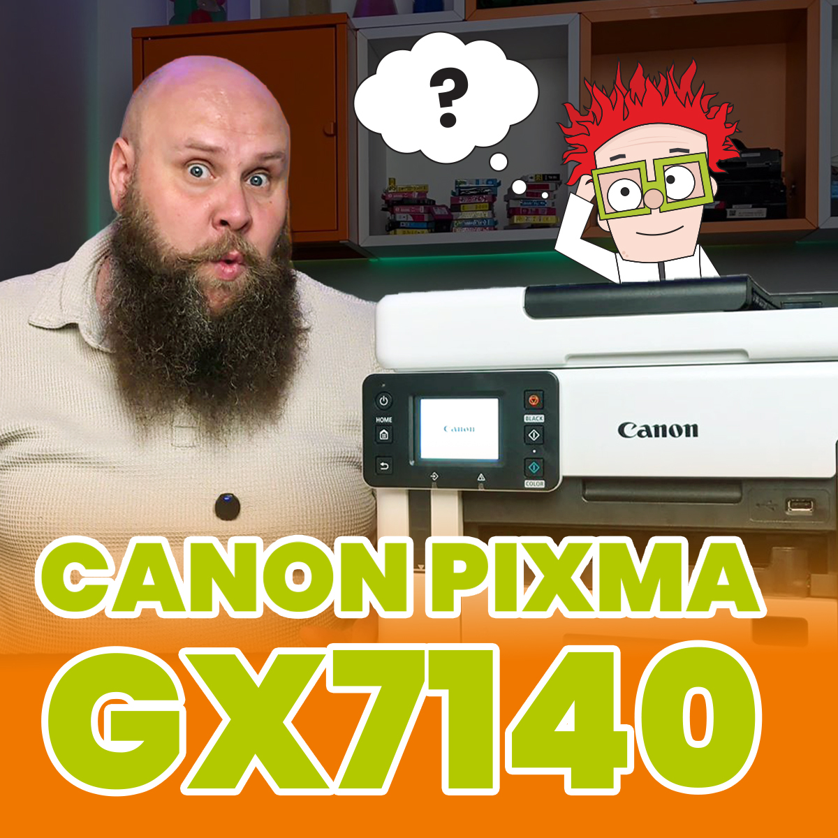 Canon Pixma GX7140 – test i recenzja drukarki MegaTank dla domu i biura.