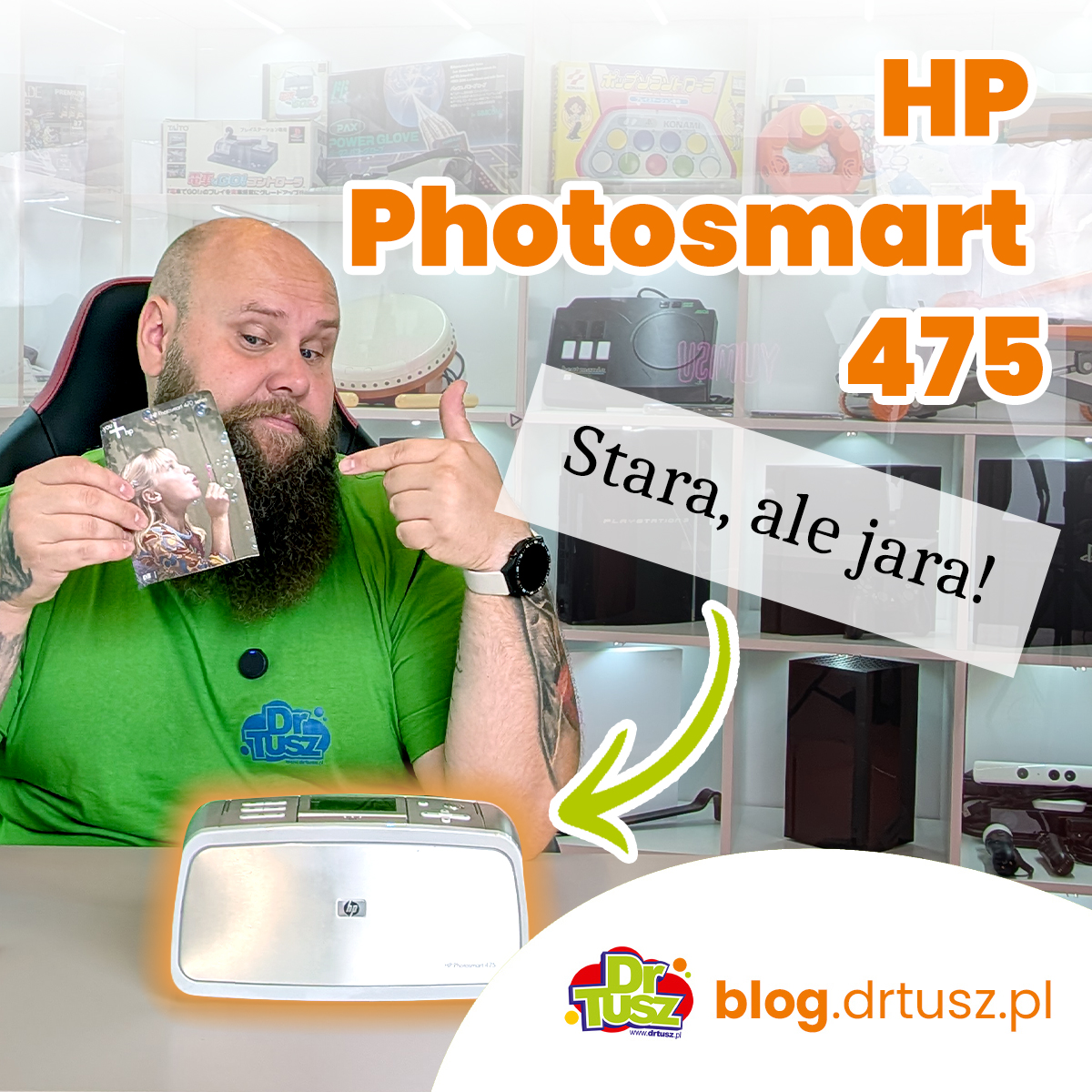 HP Photosmart 475 po 18 latach przerwy. Czy 20-letnia drukarka nadal działa?